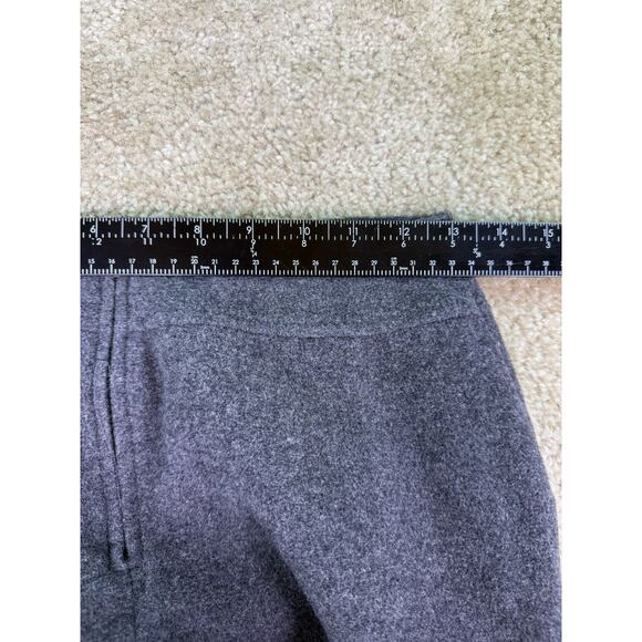 Vtg 90s Express International Skirt Gray Wool Blend Mini Size 5 6 Pockets C526 - Picture 10 of 11